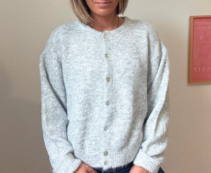 Gilet Ted gris perle