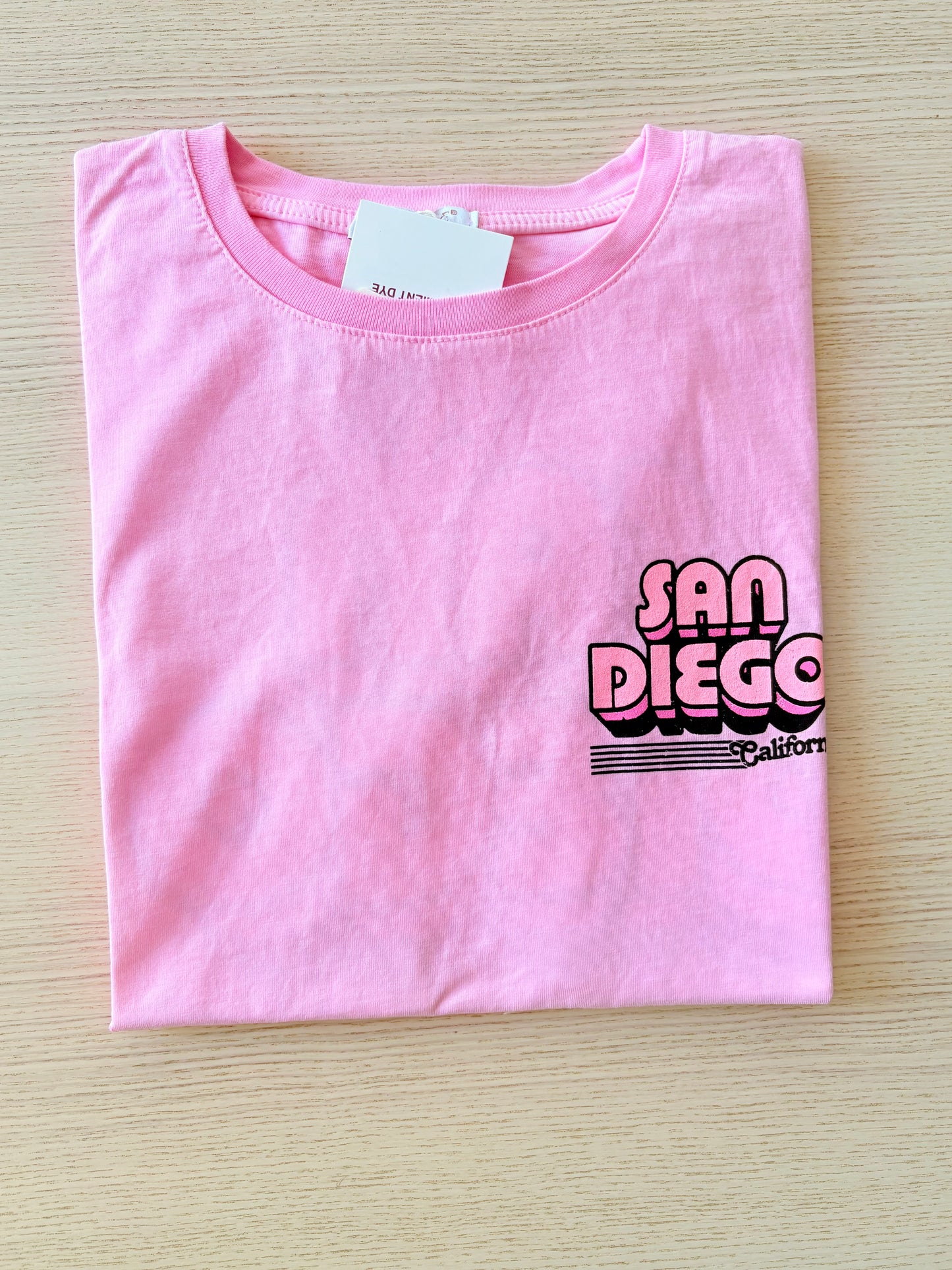 T-shirt San Diego rose