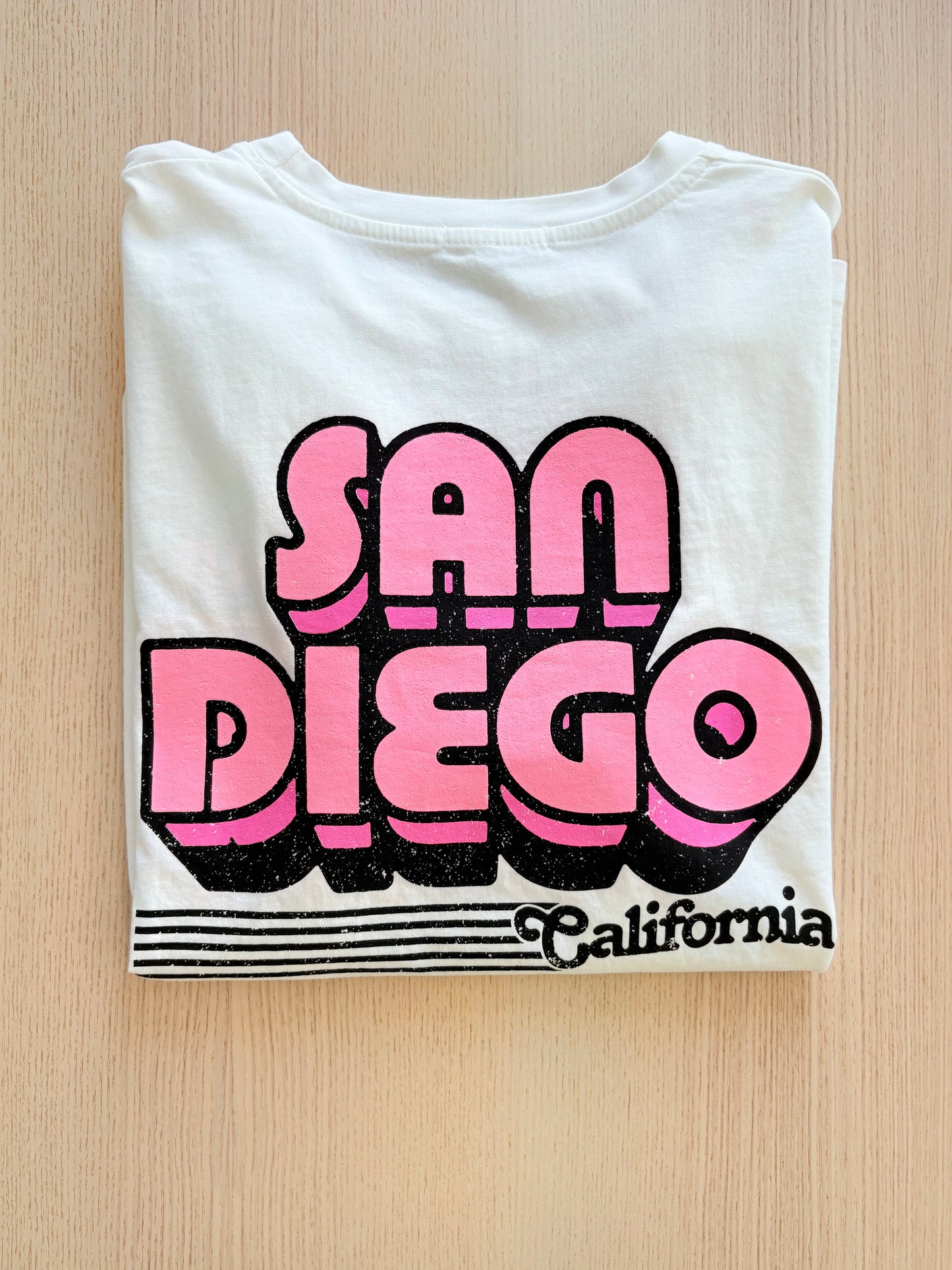 T-shirt San Diego blanc