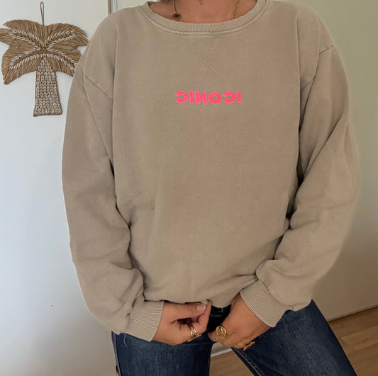 Pull iconic taupe