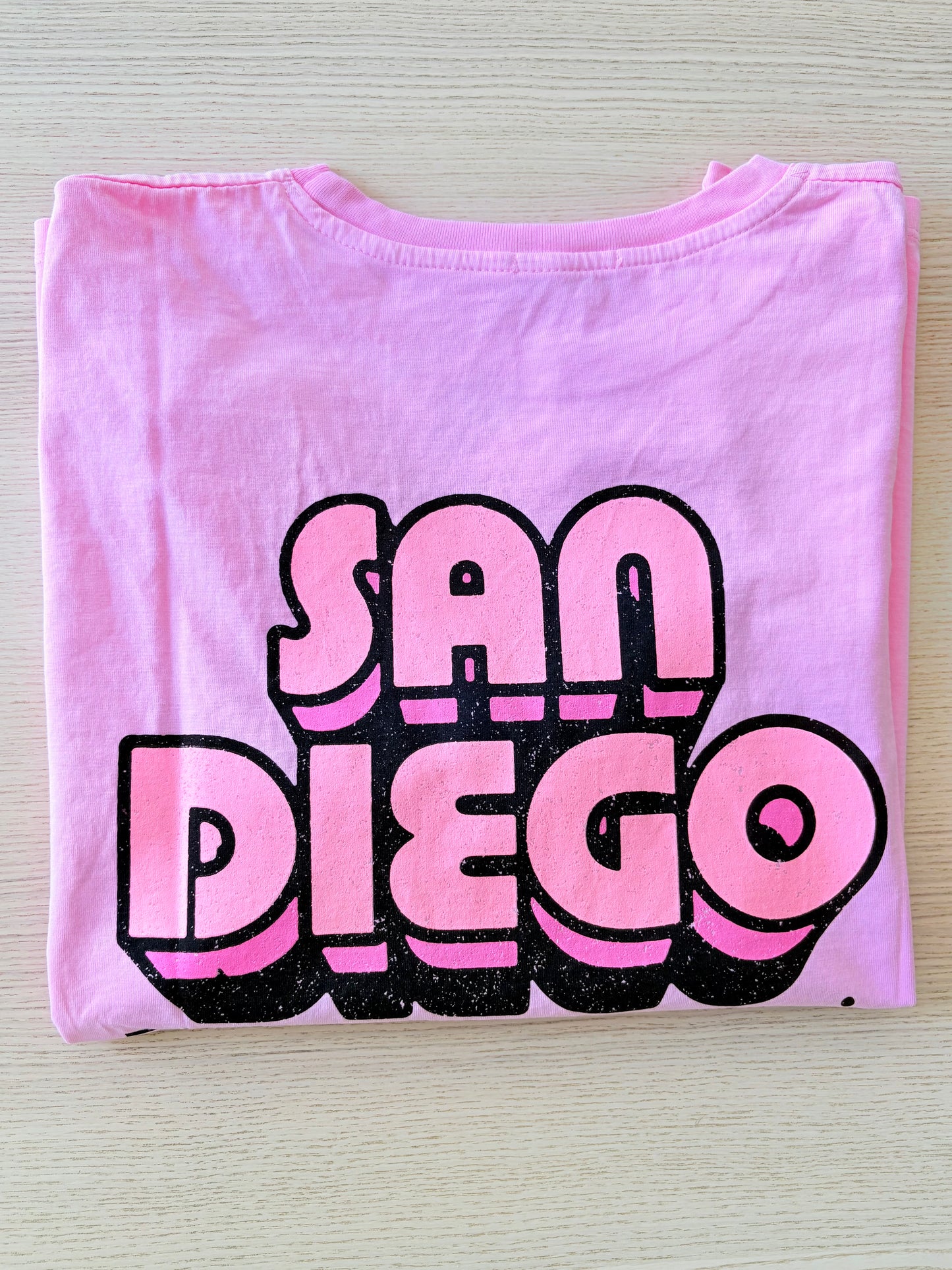 T-shirt San Diego rose