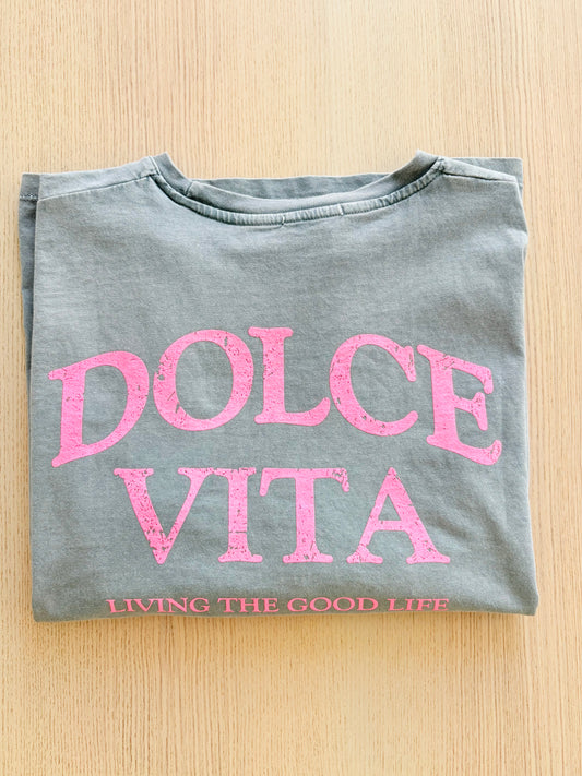 T-shirt Dolce Vita gris