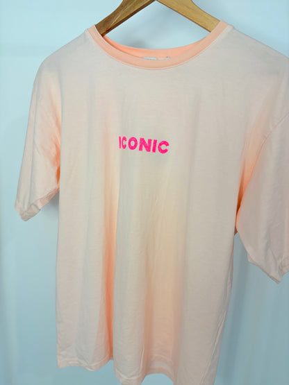 T-shirt ICONIC pêche