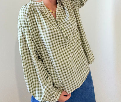 Blouse Suzanne kaki