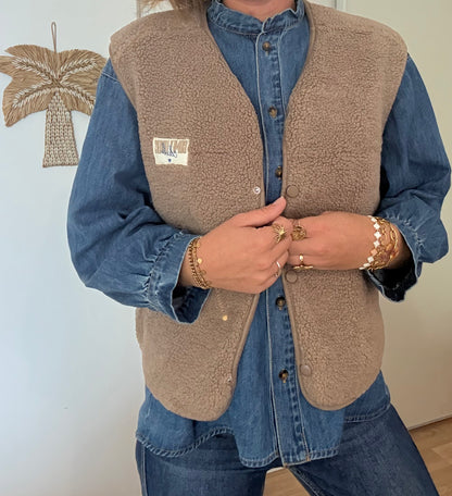 Veste Fantine taupe