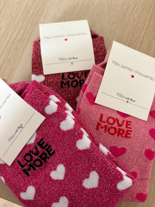 Pack chaussettes love more
