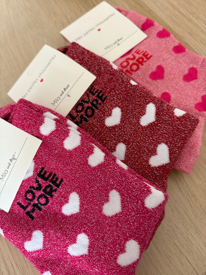 Pack chaussettes love more